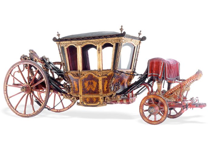 Coche de D. Mariana Vitória