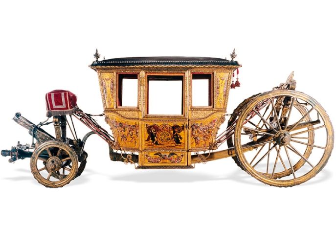 Coche de D. Maria Francisca de Sabóia
