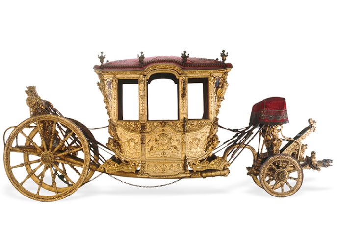 Coche de D. Maria Ana de Áustria